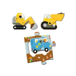 Puzzle Gigante Sitio de Construcción · Djeco