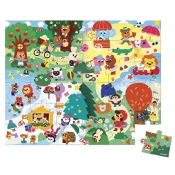 Puzzle Las 4 Estaciones 36 piezas · Janod