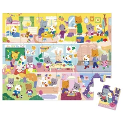 Puzzle Las Rutinas 24 piezas · Janod