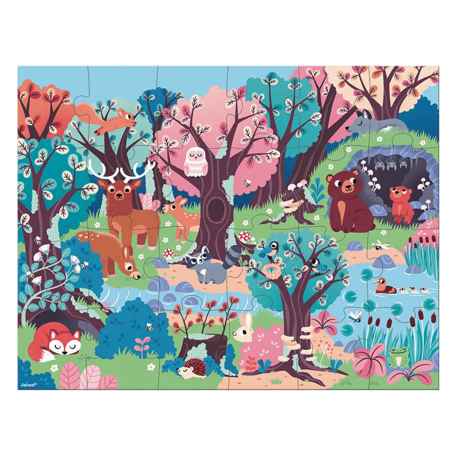 Puzzle mágico El Bosque · Janod