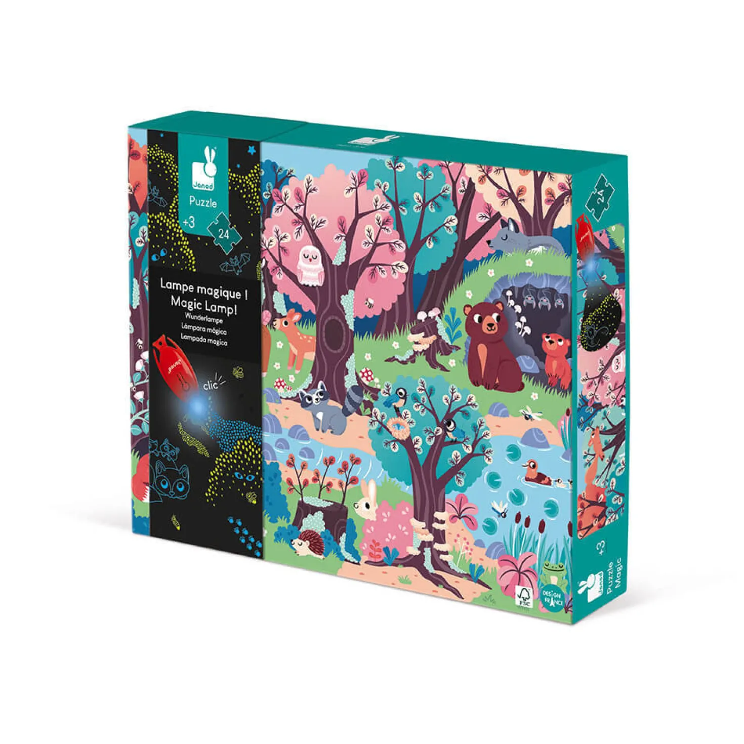 Puzzle mágico El Bosque · Janod
