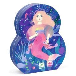 Puzzle Silueta · Ella, la sirena