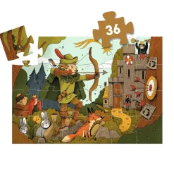 Puzzle Silueta · Robin Hood