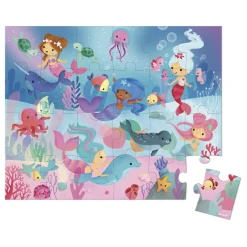Puzzle Sirenas 24 piezas · Janod