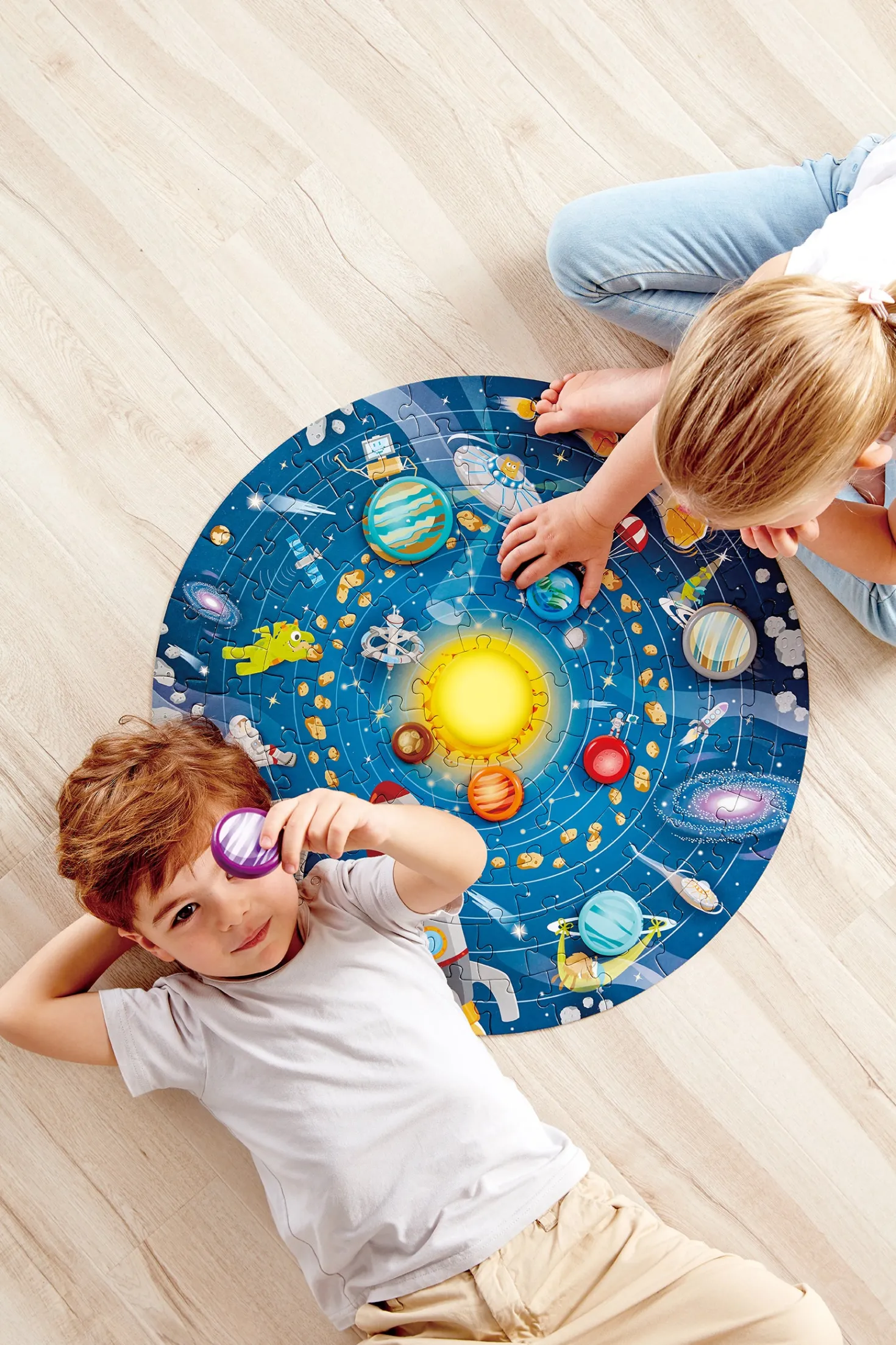 Puzzle Sistema Solar · Hape