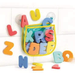 Red para baño con letras · Ludi