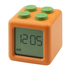 Reloj despertador block naranja