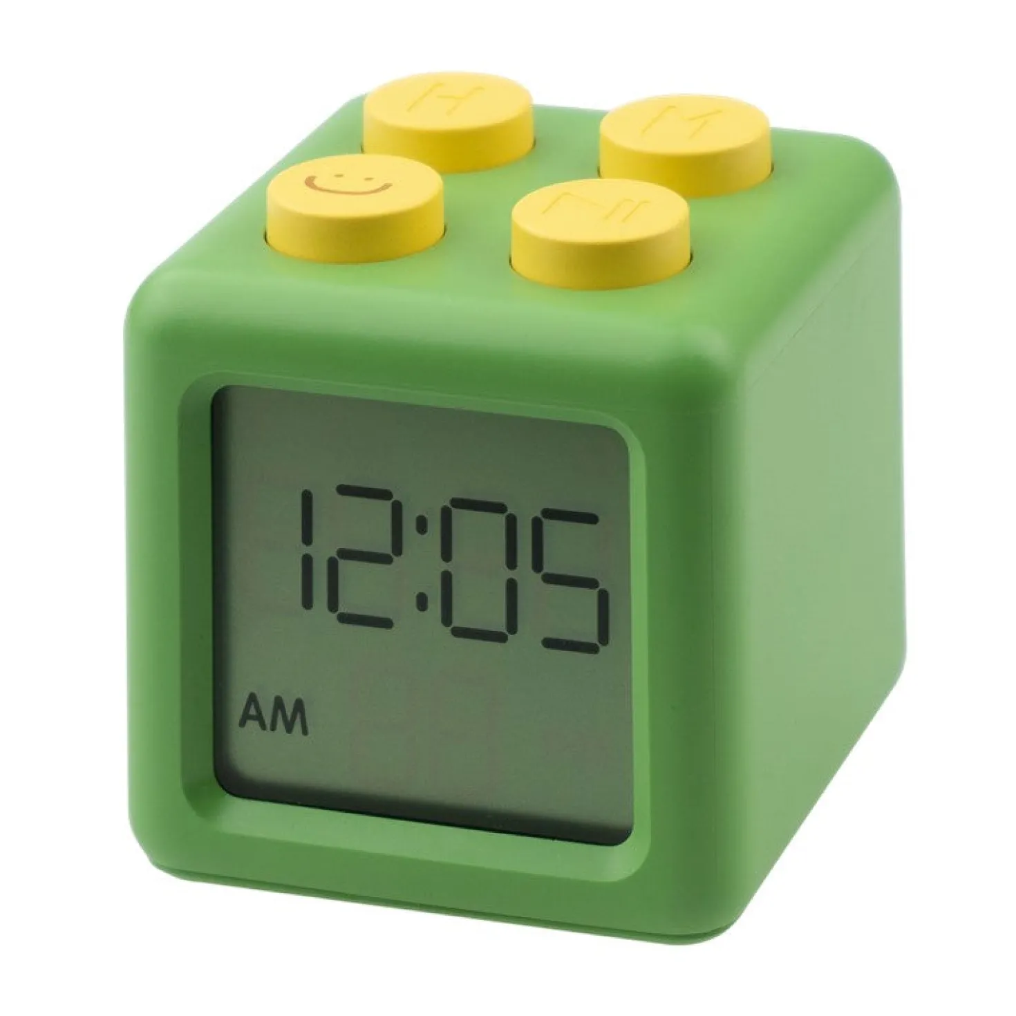 Reloj despertador block verde