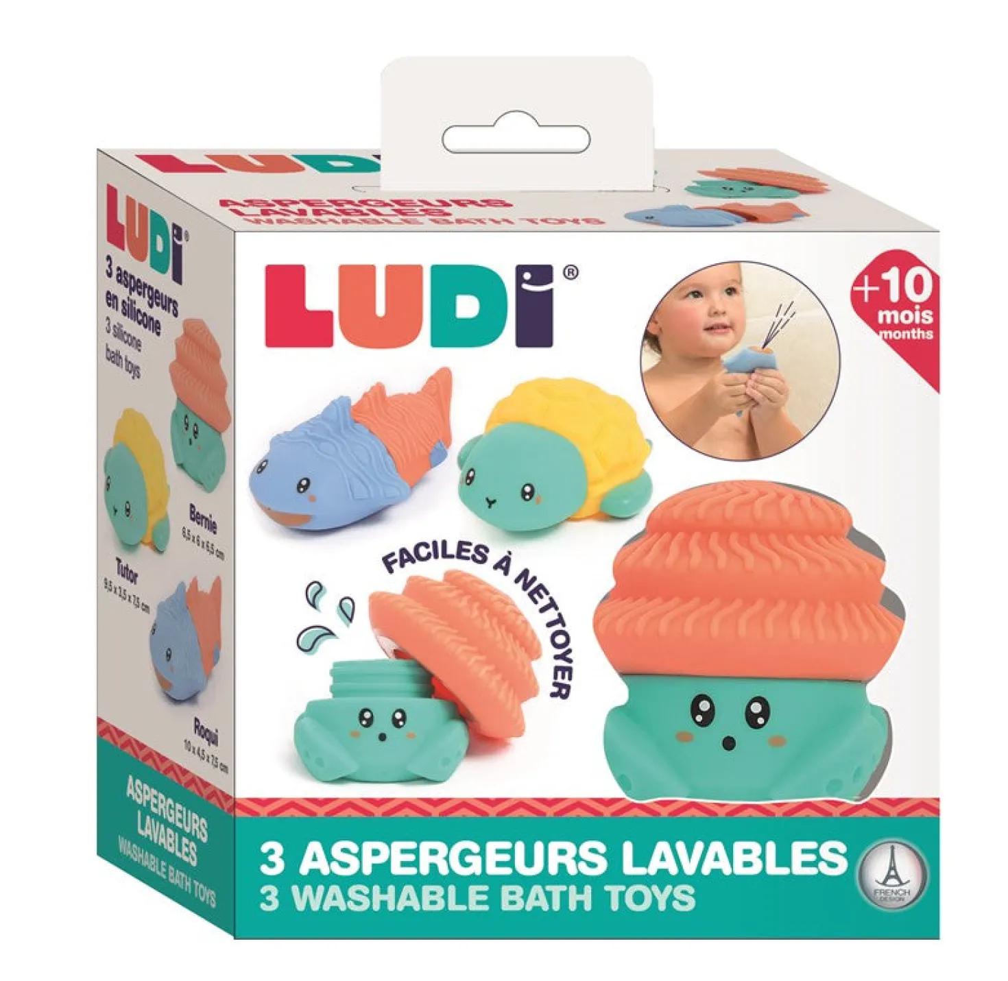 Rociadores aquacopains lavables · LUDI