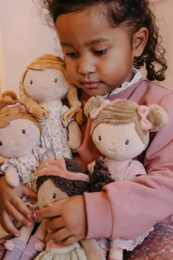 Rosa Muñeca Blandita Nueva · Little Dutch
