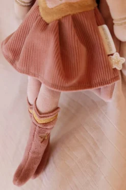 Rosa Superheroína Muñeca Blandita · Little Dutch