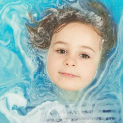 Sales de Baño Crackling Azul · Nailmatic