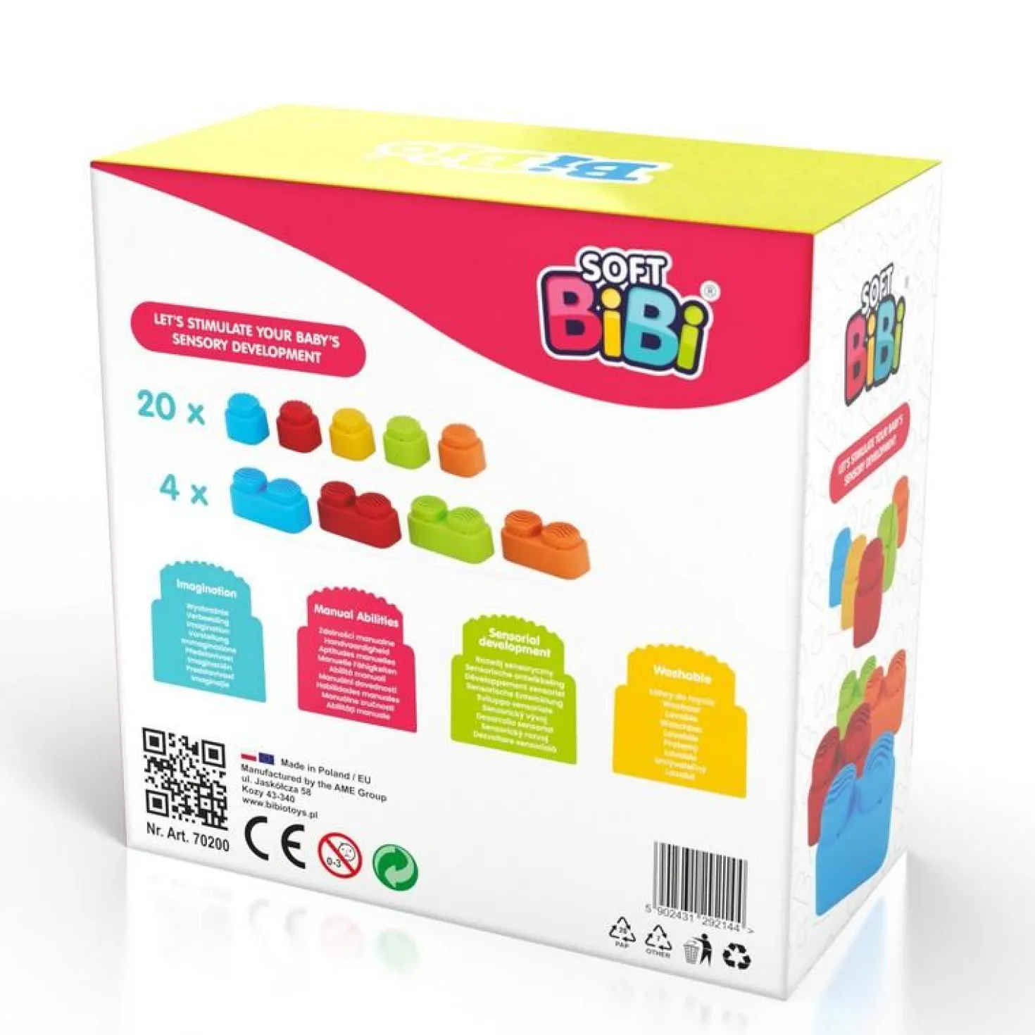 Sensory Blocks 24 piezas