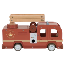 Set Bomberos con camión FSC · Little Dutch