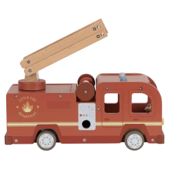 Set Bomberos con camión FSC · Little Dutch
