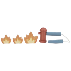 Set Bomberos con camión FSC · Little Dutch