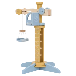 Set Construcción con grúa FSC · Little Dutch