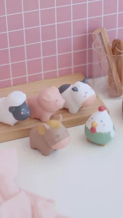 Set de juguetes de baño Funny Farm · Saro