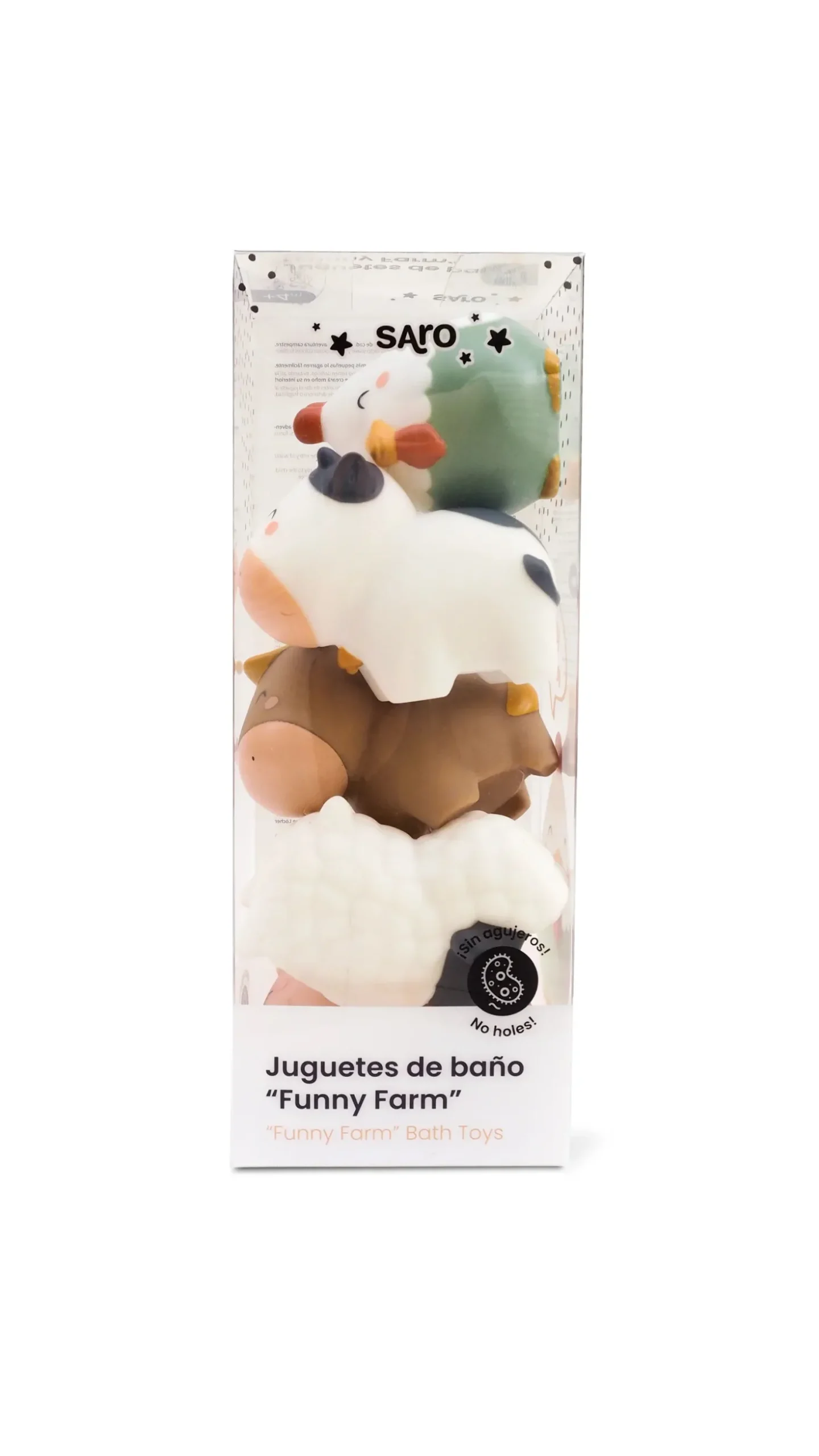 Set de juguetes de baño Funny Farm · Saro