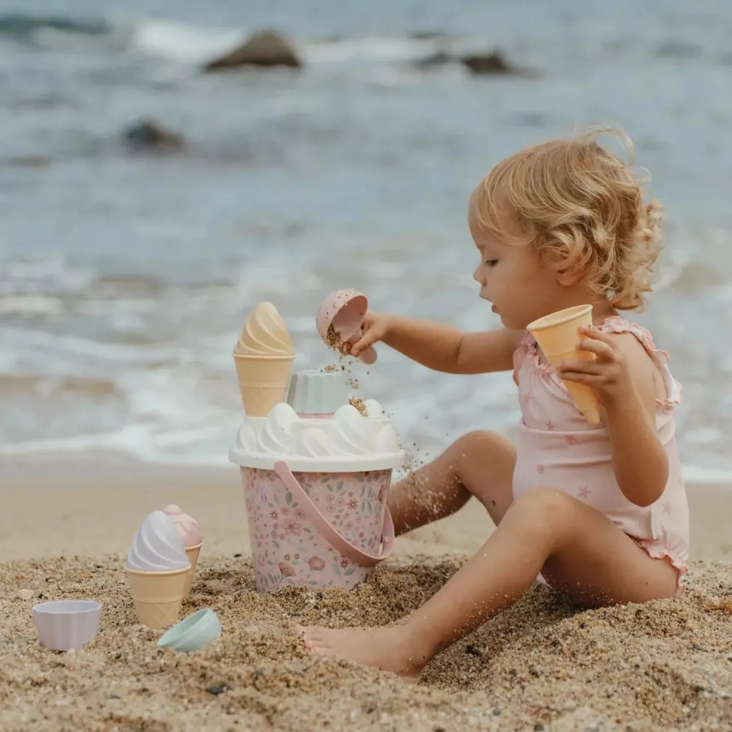 Set de Playa Helados Sirenas · Little Dutch