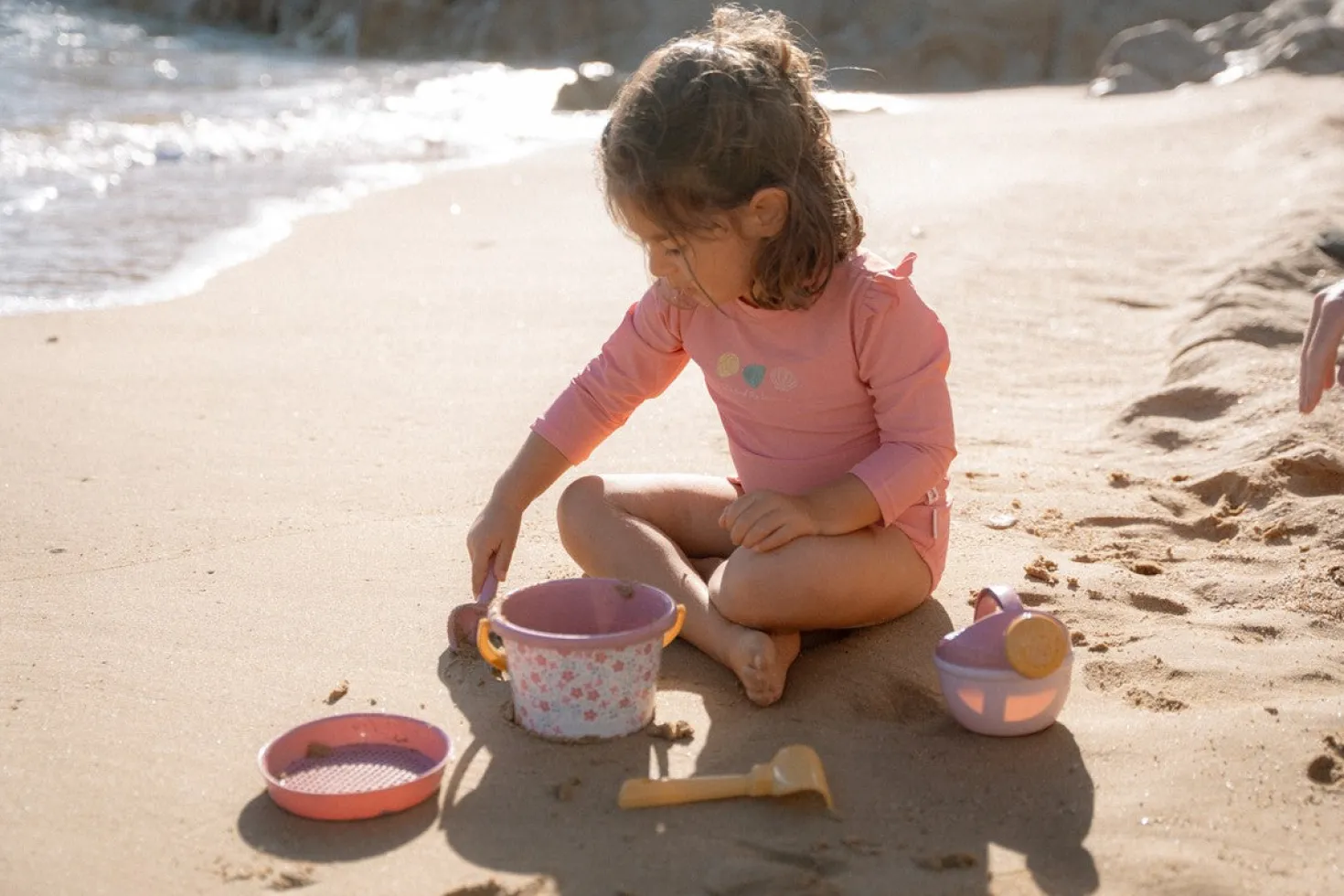 Set de Playa (5 piezas) Flores · Little Dutch