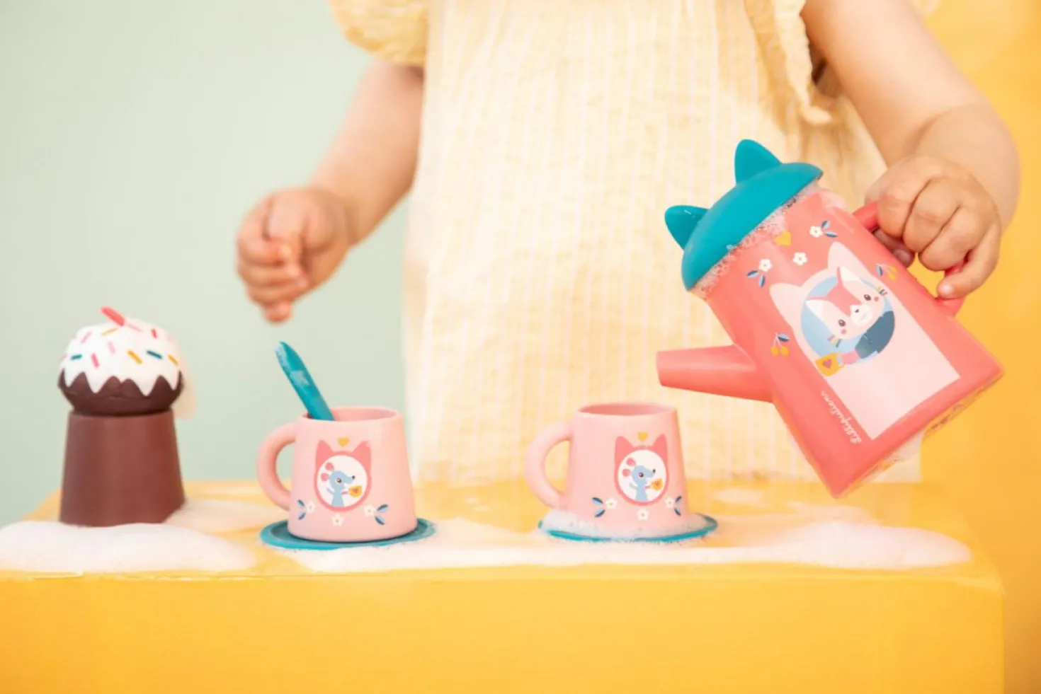 Set de té para el baño · Lilliputiens