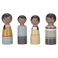 Set familia Evi Casa de Muñecas Madera FSC · Little Dutch