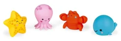 Set 4 lanzadores de agua Animales del Mar · Janod