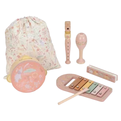 Set musical rosa Safari Friends · Little Dutch