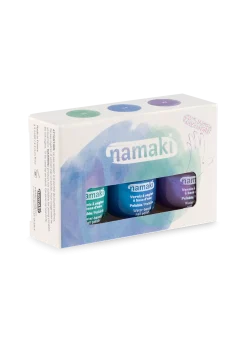 Set 3 Pintauñas al agua Aurora Boreal · Namaki