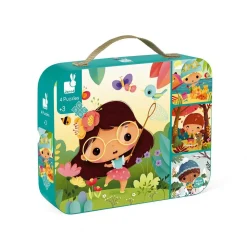 Set 4 Puzzles Evolutivos - 4 Estaciones · Janod