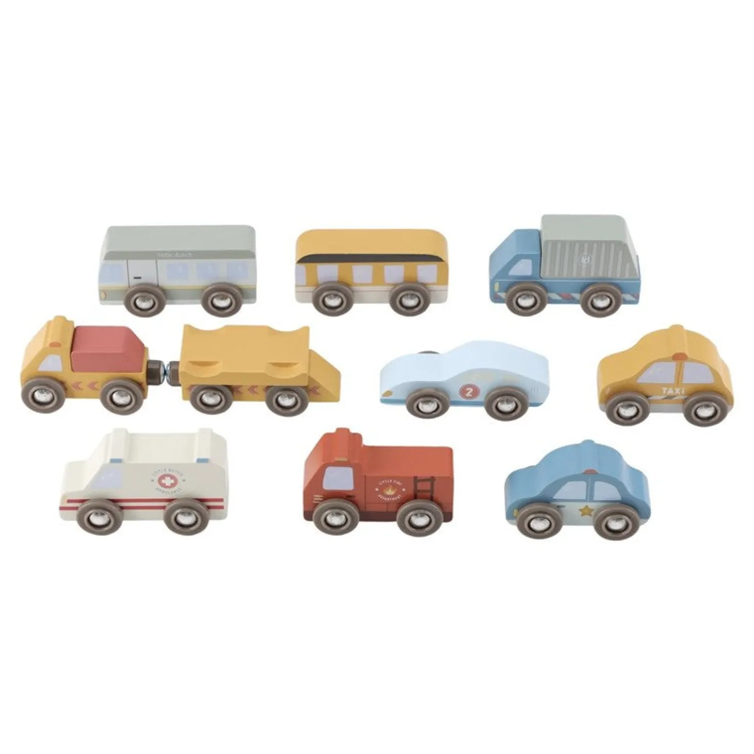 Set vehículos FSC · Little Dutch