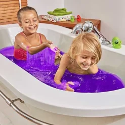 Slime para el baño Glitter Purpura · Zimpli