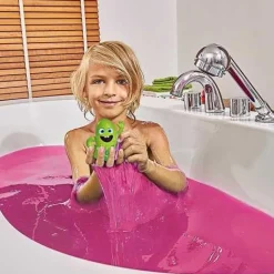 Slime para el baño Glitter Rosa · Zimpli