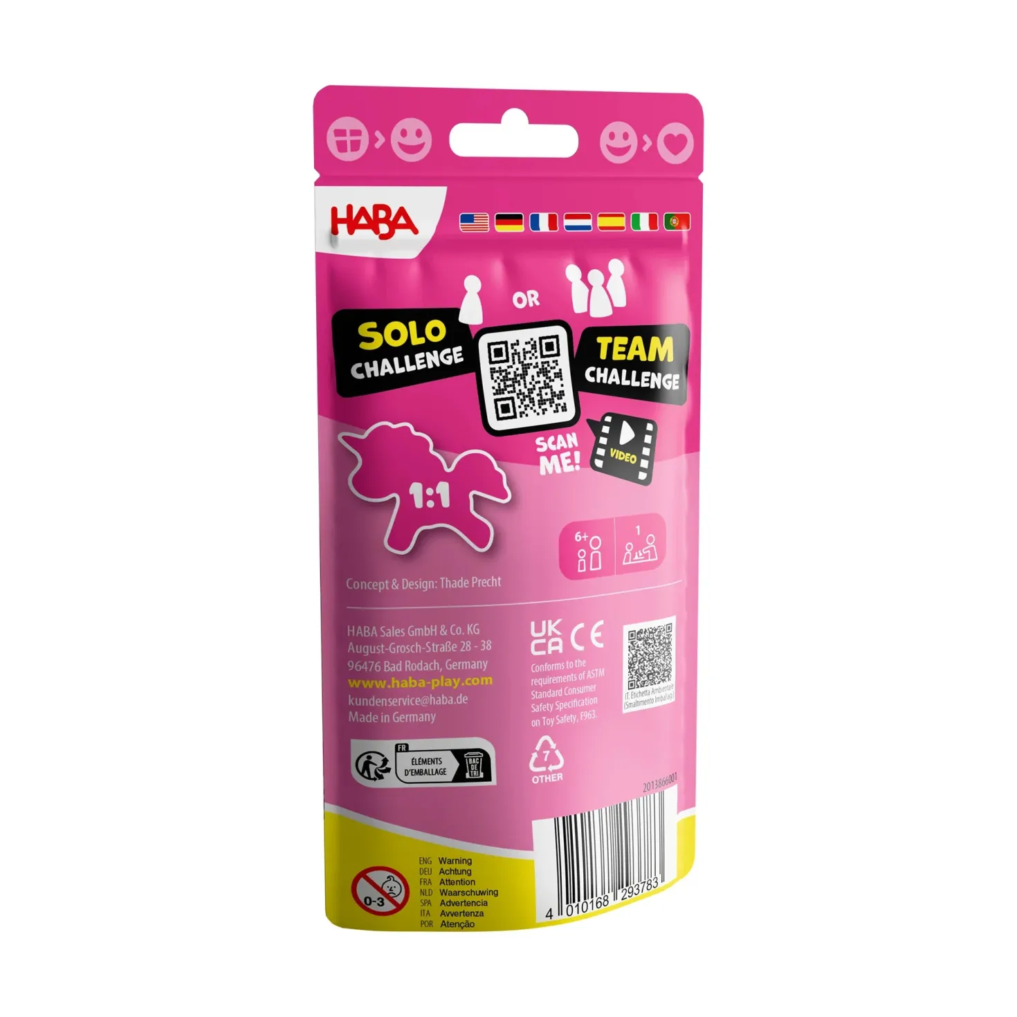 Stacking Challenge - Unicorns · HABA