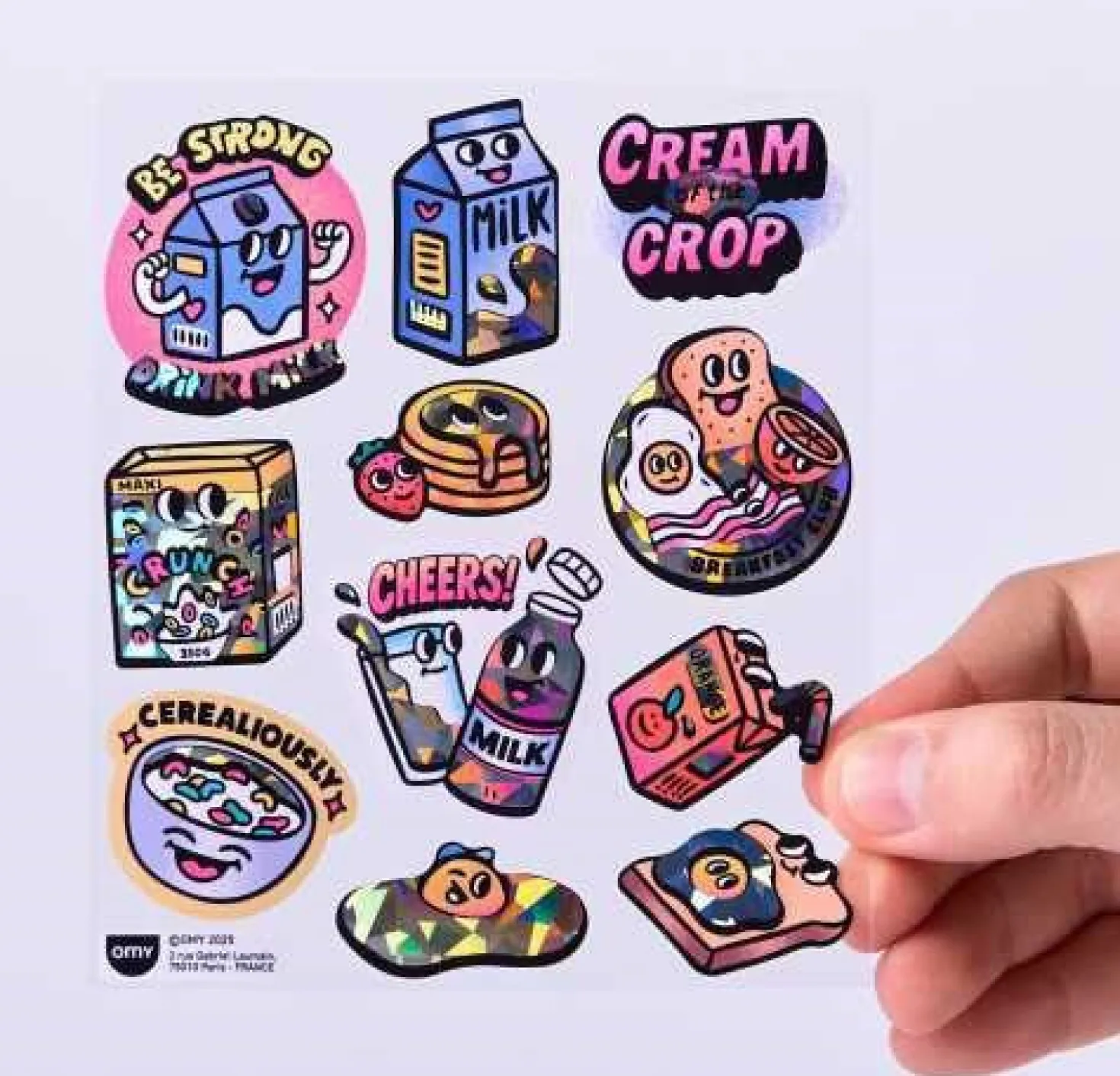 Stickers Big Milk · OMY