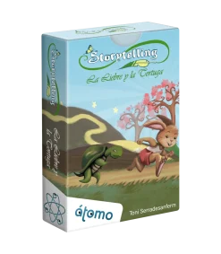 Storytelling La liebre y la Tortuga · Átomo