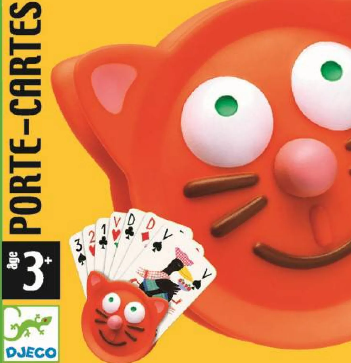 Sujetador de cartas Gatito · DJECO