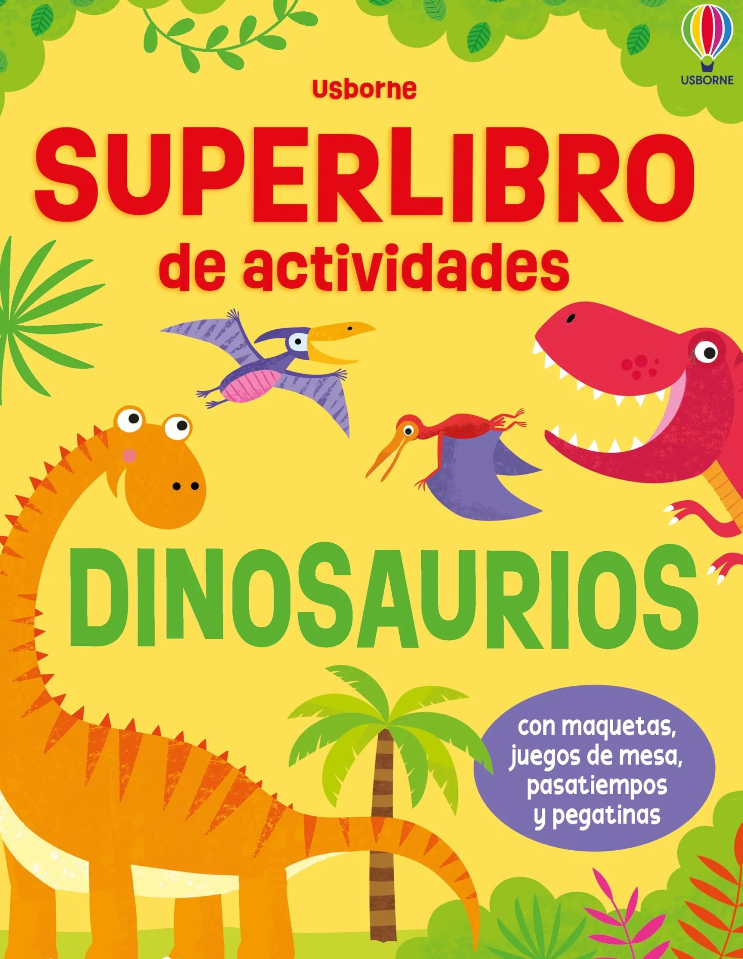 Super libro de actividades Dinosaurios