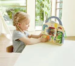 Tablero de juego Bloquea y aprende · Hape