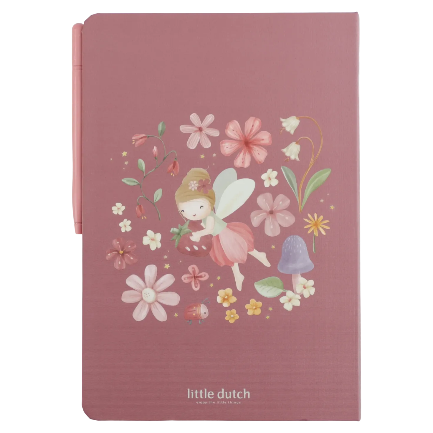 Tablet de dibujo Rosa Fairy Garden · Little Dutch