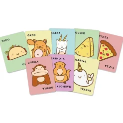Taco, Peluche, Cabra, Queso, Pizza · Ludilo