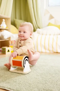 Tambor giratorio con espejo · Hape