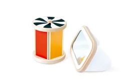 Tambor giratorio con espejo · Hape