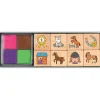 Tampones madera Caballos · Moses