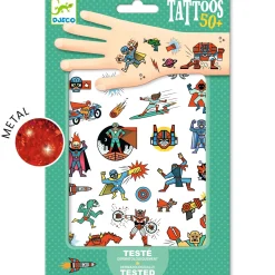Tatuajes héroes contra villanos · DJECO