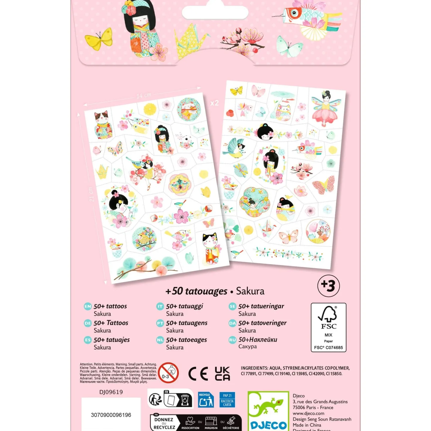 Tatuajes Sakura · DJECO