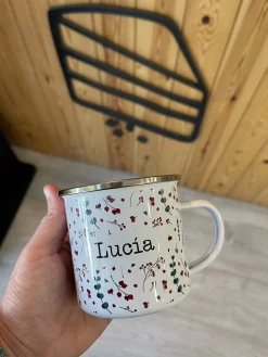 Taza · Christmas Flowers