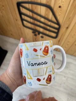 Taza Profe Mochila