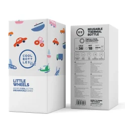 The Kiddie Bottle - Little Wheels 350ml · Cool Bottles